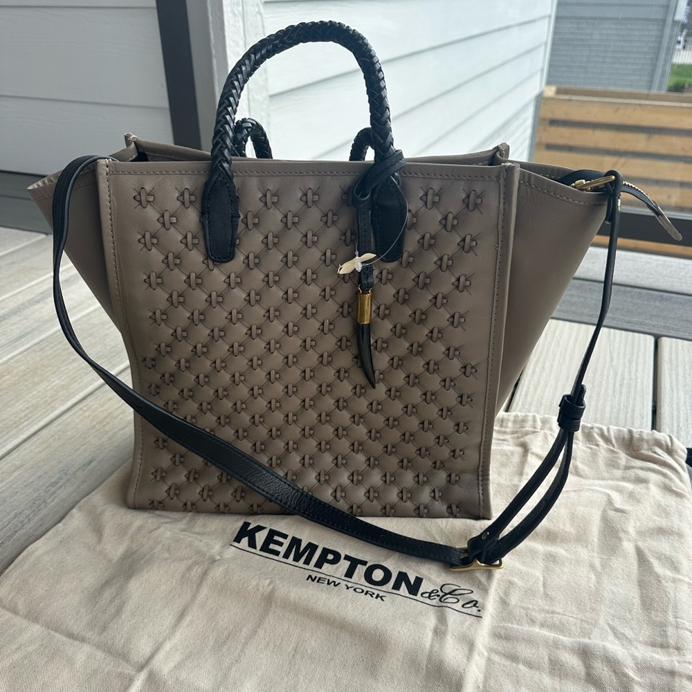 Kempton & Co Ballabriggs Tote - Lazer Criss Cross Bag